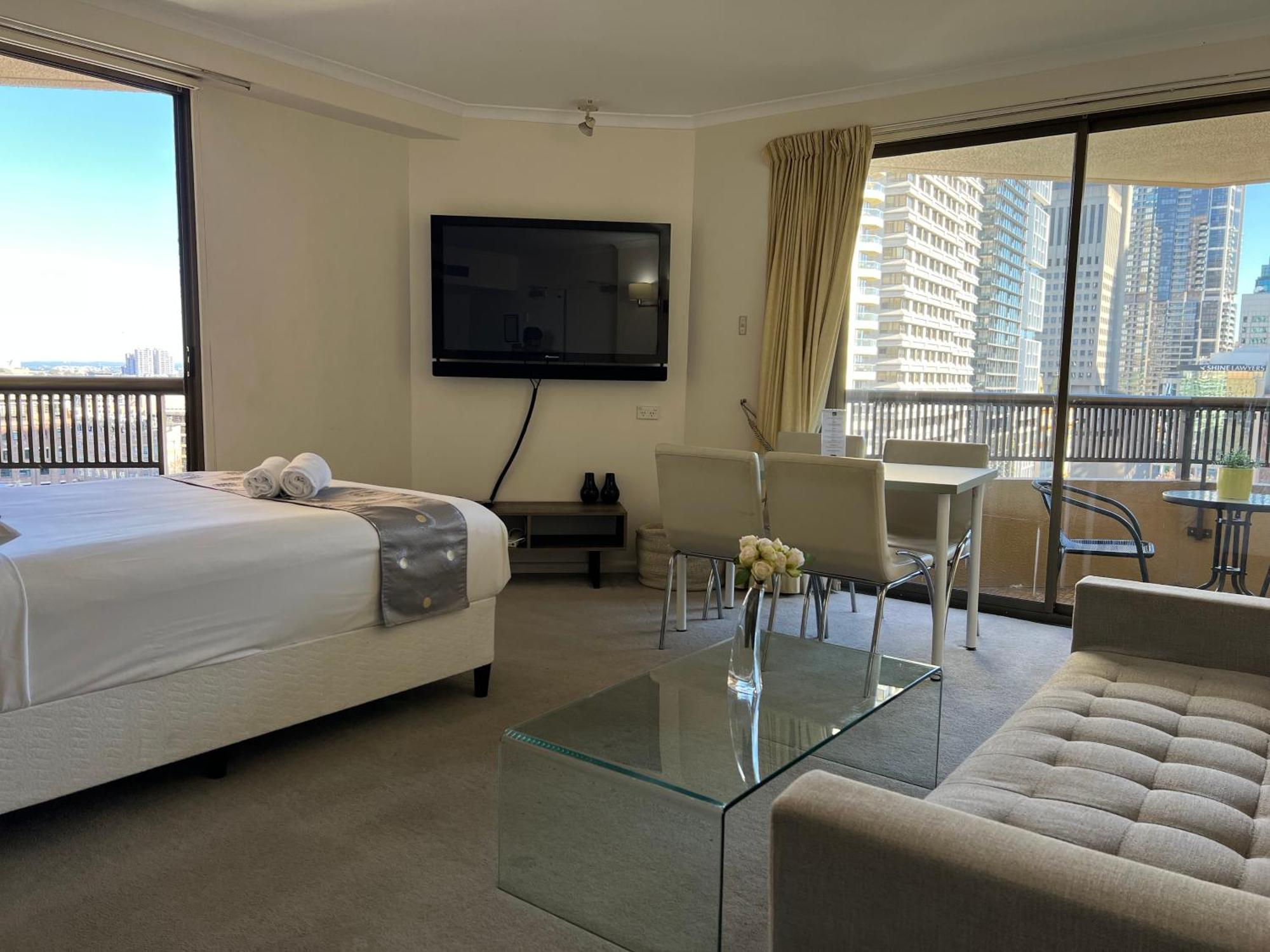 Sydney Hyde Park Private Apartments By Paxsafe Sidney Exterior foto
